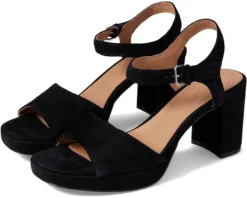 Madewell Daphne Platform Heel - Suede