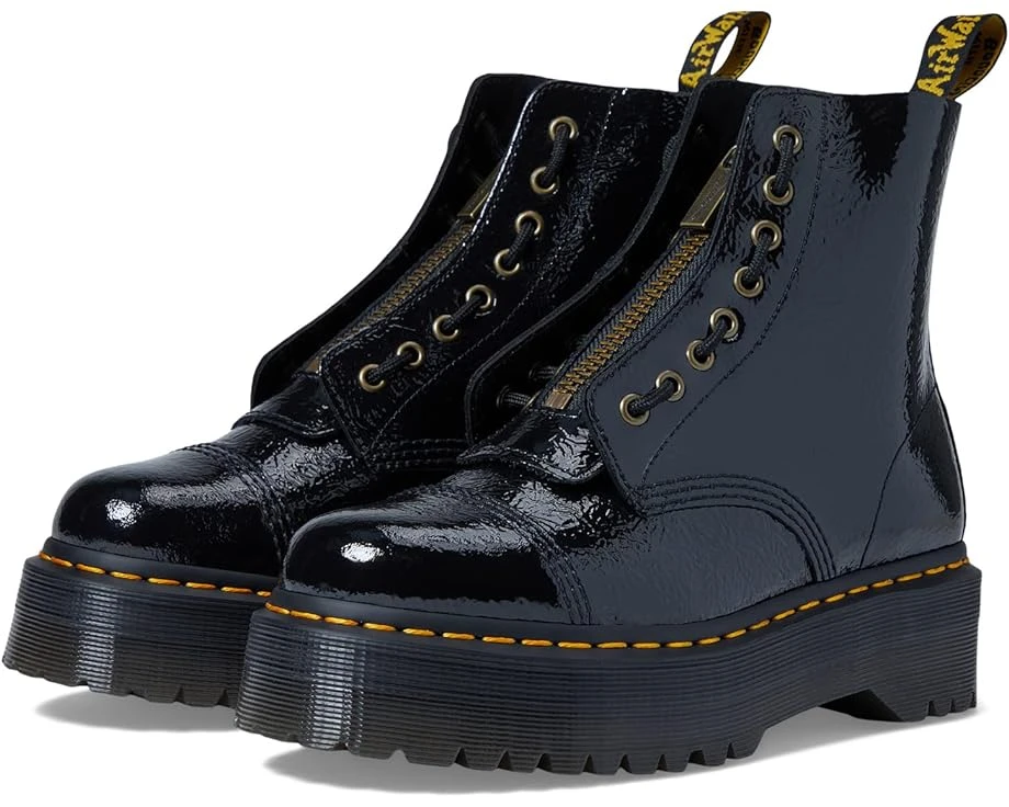 Dr. Martens Sinclair Distressed Patent Platform Boot 1 Dr. Martens Sinclair Distressed Patent Platform Boot