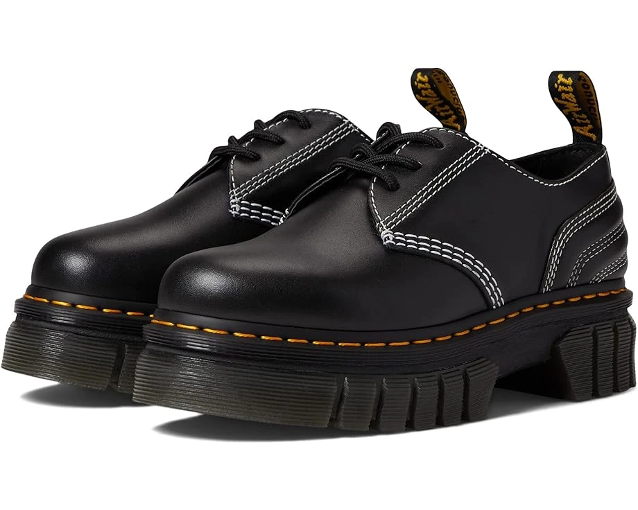 Dr. Martens Audrick 3-Eye Quilted Oxford Shoe 1 Dr. Martens Audrick 3-Eye Quilted Oxford Shoe