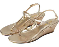 Lilly Pulitzer Good As Gold Wedge