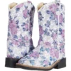 Old West Kids Boots Flowers (Toddler)