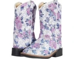 Old West Kids Boots Flowers (Toddler)